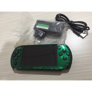 Sony PSP 3000 green (complete set full games)