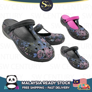 SWS Women Sandals / Comfy Flower Soft Sandals / Sandal Perempuan / Sandal Wanita 29-J2163