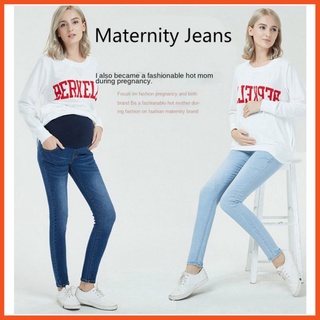 Maternity Jeans Pregnant Women's Pants Spring and Autumn Outer Wear Maternity Jeans High Elastic Maternity Slim Fit Slimming Jeans