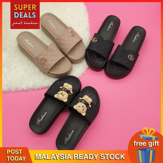 [Size 36-40] Women's Sandals Lady Slippers Selipar Perempuan Ready Stock Malaysia
