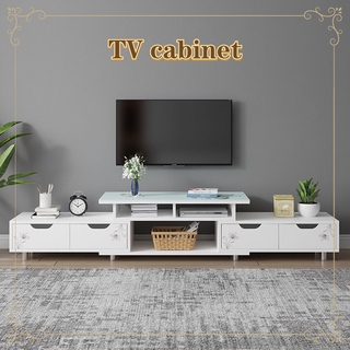 🔥Ready Stock🔥Northern Europe TV Cabinet Luxury Living RoomTable Combination Floor Cabinet Multi-functional Television Cabinet kabinet tv gantung