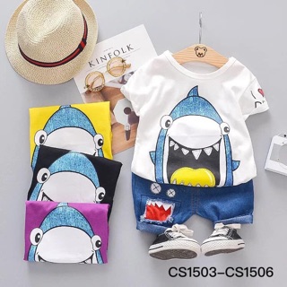 PM Size first❗️Baby shark boy set design