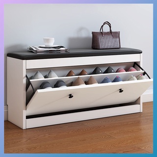 Shoe rack bench shoe cabinet with seat bench storage ready Shoes Rack Shoe Cabinet Entrance Footstool Shoes Rack Simple Modern Storage Stool Clothing Store Sofa Bench Door Storage Stool