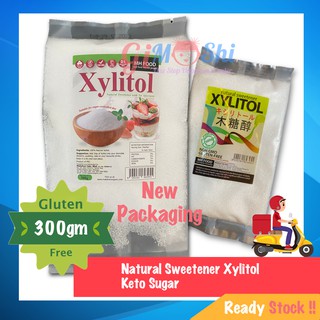 Natural Sweetener Xylitol - Keto Sugar - 300gm