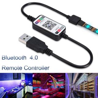 Wireless 5-24V RGB LED Strip Light Controller USB Cable Bluetooth 4.0 [Sis]