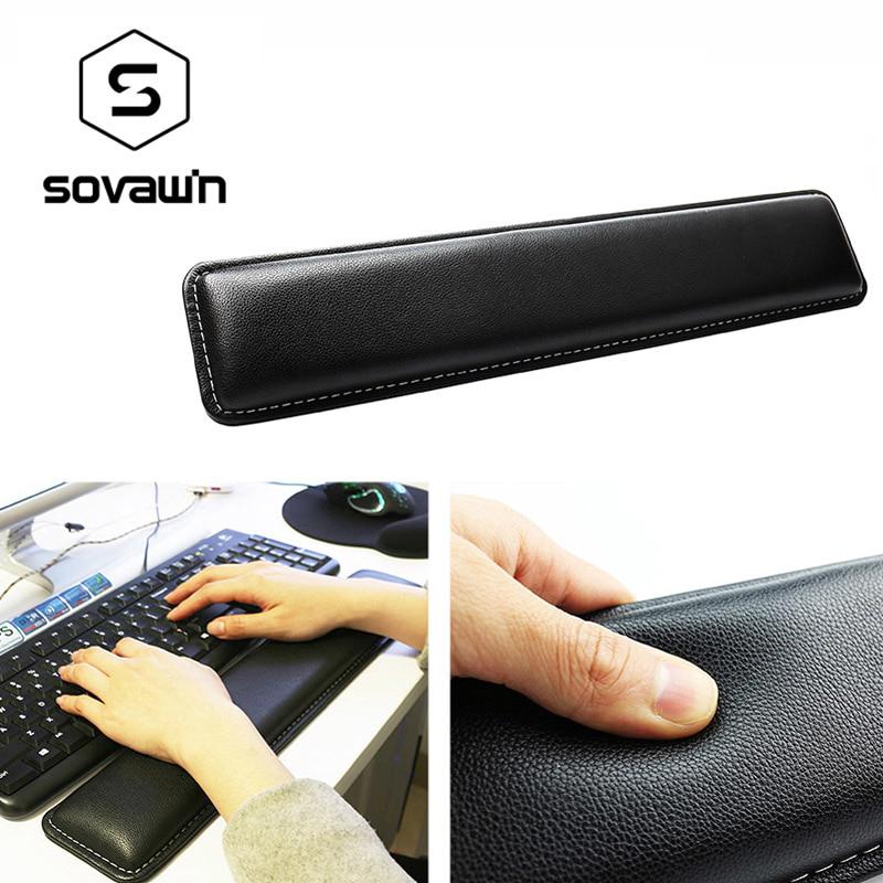 Leather Keyboard Wrist Rest Pad Gamer PC Handguard Comfortable Ergonomic Mat