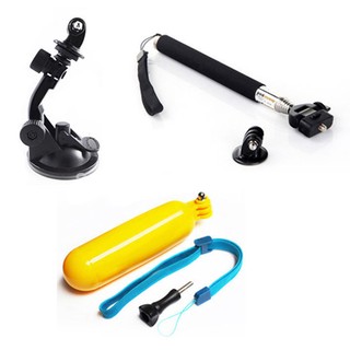3-in-1 Sports Camera Accessories Kit for GoPro Hero