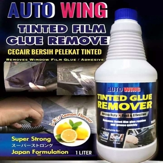 Auto Wing Tinted Glue Off Car Care Tinted Film Sticky Glue Remover Glass Cleaner Tinted Glue Off Chemical 1000ml