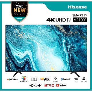 *FREE BRACKET* Hisense 65" / 55" / 50" Ultra HD UHD 4K LED Smart TV / DVB-T2 Mytv / Bluetooth / HDR (A7100 Series)