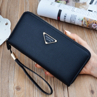 Women Long Zip Purse Fashion Leather Ladies Card Holder Case Clutch Phone Wallet (1)