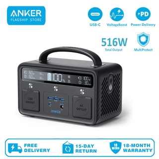 Anker A1730 PowerHouse II 400, 108000mAh USB-C Power Delivery Solar Generator for Camping, Road Trips, Emergency Power