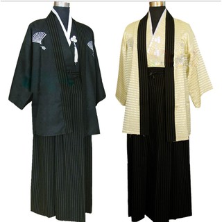 JAPAN Man Kimono Yukata Samurai nippon Traditional clothing