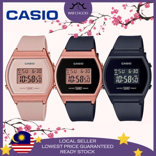 [Malaysia 3 Year Warranty] Casio Sakura LW-204-4A LED Digital Sports Women Ladies Kid Watch Jam Tangan Wanita Perempuan