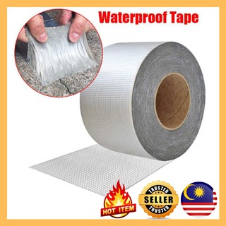 Magic Pipe Tape Waterproof Boat Sealer Roof Patch Aluminum Foil Tape Roof Pipe Repair Magic Tape Pelekat Paip Ajaib