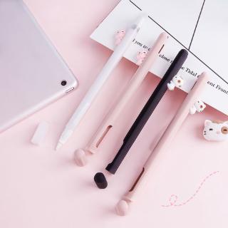 Bang♥ Cute Cat Silicone Protective Case Pouch Cap Holder Nib Cover For Apple Pencil 2