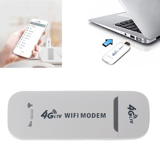 ❤❤ 4G LTE USB Modem Network Adapter With WiFi Hotspot SIM Card 4G Wireless