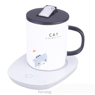 Drink Heater Cup Warmer Portable Desktop Beverage USB Mug Milk Home Office 55 Degree