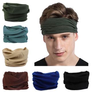 Outdoor Magic Headband Elastic Seamless Bandana Scarf UV Resistence Sport Headwear for Yoga Hiking Riding Motorcycling