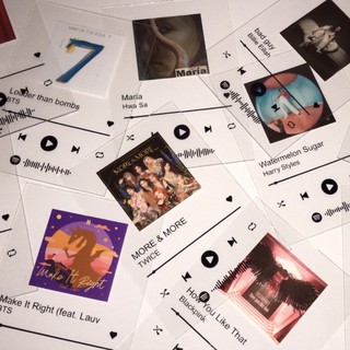 [CUSTOM] A5 Spotify Album Cover Playlist Code Acrylic Plaque