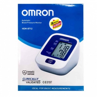 OMRON HEM8712 BLOOD PRESSURE MONITOR WITH 5 YEARS WARRANTY (Ready Stock)