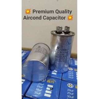 💥 CBB65 Premium Quality Aircond Capacitor ‼️Ready Stock 25UF/35UF/40UF/45UF/60 UFO UFO