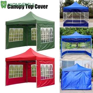 WONDERFUL 3 Styles Tent Surface Replacement Oxford Cloth Tents Gazebo Accessories Rainproof Canopy Cover Portable Party Waterproof Outdoor High Quality Garden Shade Top White/Green/Blue