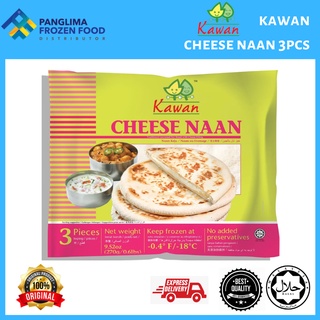 KAWAN FOOD CHEESE NAAN (3 PCS) [KLANG VALLEY ONLY]