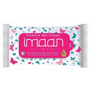 Imaan Premium Wet Tissue Argan