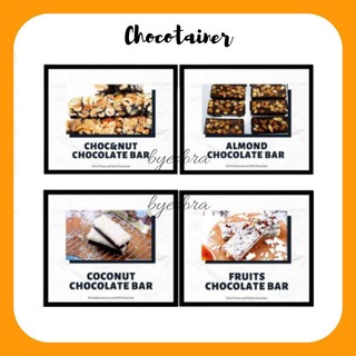 CHOCOTAINER Energy Bar Coklat Kurus Rendah Kalori Coklat Diet