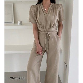 [Ready Stock 100% Authentic Korea] 2021 Summer Linen Two-Piece Suit 2colors