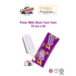 Polar Ice Cream Yum Yam Flavour 30 pcs Milk Stick Ice Cream Frozen Snack Aiskrim (1)
