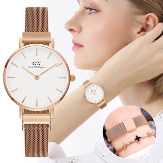 Ready Stock Women Magnet Buckle Strap Quartz Watch jam tangan perempuan (1)