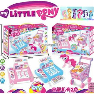 READYSTOCK Mainan kanak kanak little pony cashier set