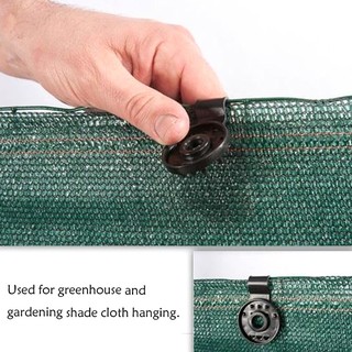 20 PCS Greenhouse Gardening Shade Net Hang Clip Holder Fastener