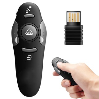 USB 2.4GHz Wireless Presenter RF Remote Laser Pointer Pen IR PPT Powerpoint