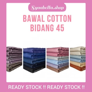 Bawal Cotton Plain Bidang 45 No Label (1)