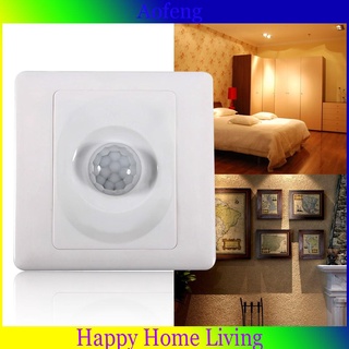 Infrared IR Body Motion Sensor Auto Wall Mount Control Led Light Switch