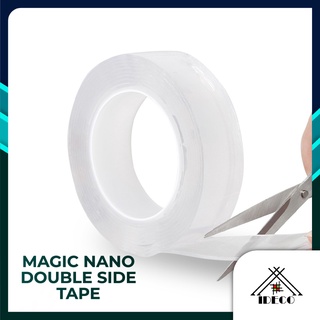 iDECO Strongly Sticky Nano Tape Multifunctional Double-Sided Adhesive Traceless Washable Removable Tape Power Tape