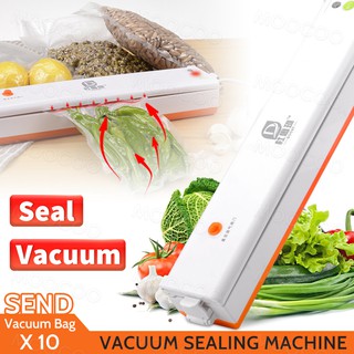 Electric Household Automatic Sealing Food Vacuum Sealer Food Packing Machine With 10 Vacuum Bags