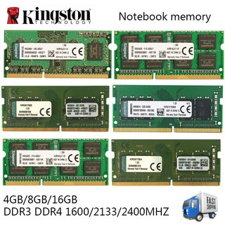 Kingston 4GB/8GB/16GB Laptop Memory DDR3 DDR4 1333/1600/2133/2400Mhz PC3-10600/12800 PC4-17000/19200 SODIMM RAM (1)