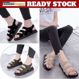 Fashionhomez 7988 Flat Velcro Sandal ( size 35-40 )