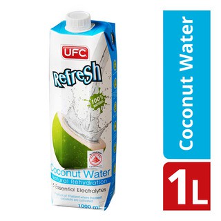 UFC Refresh Coconut Water, 1 Liter (1)