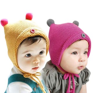 Baby Warm Knitted Earmuffs Hat
