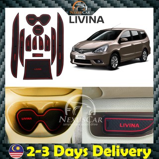 Nexus Car Nissan Livina 2007-2015 Interior Slot Mat