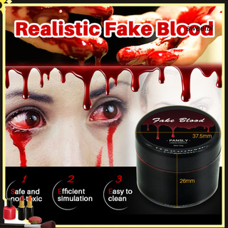 SWEE_15ml Realistic Fake Vampire Blood Halloween Party Cosplay Makeup Trick Joke Toy