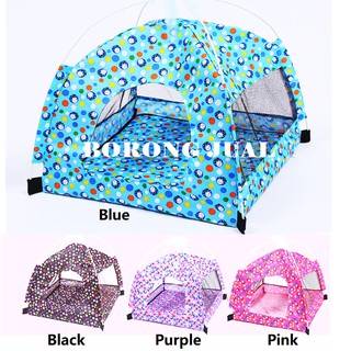 【Large Size】 Pet Dog Cat Tent Foldable Waterproof Home House Bed Ant-catch