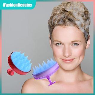 🔥Silicone Head Shampoo Scalp Massage Brush Hair Washing Scalp Cleanse Comb Tools