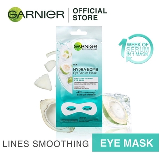 Garnier Hydra Bomb Coconut Eye Serum Mask (Lines Smoothing)