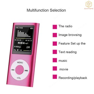 IPod Style Portable 1.8" LCD MP3 MP4 Music Video Media Player FM Radio