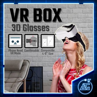 【Ready Stock】VR BOX Virtual Reality Movies Games 3D for Smart Phone